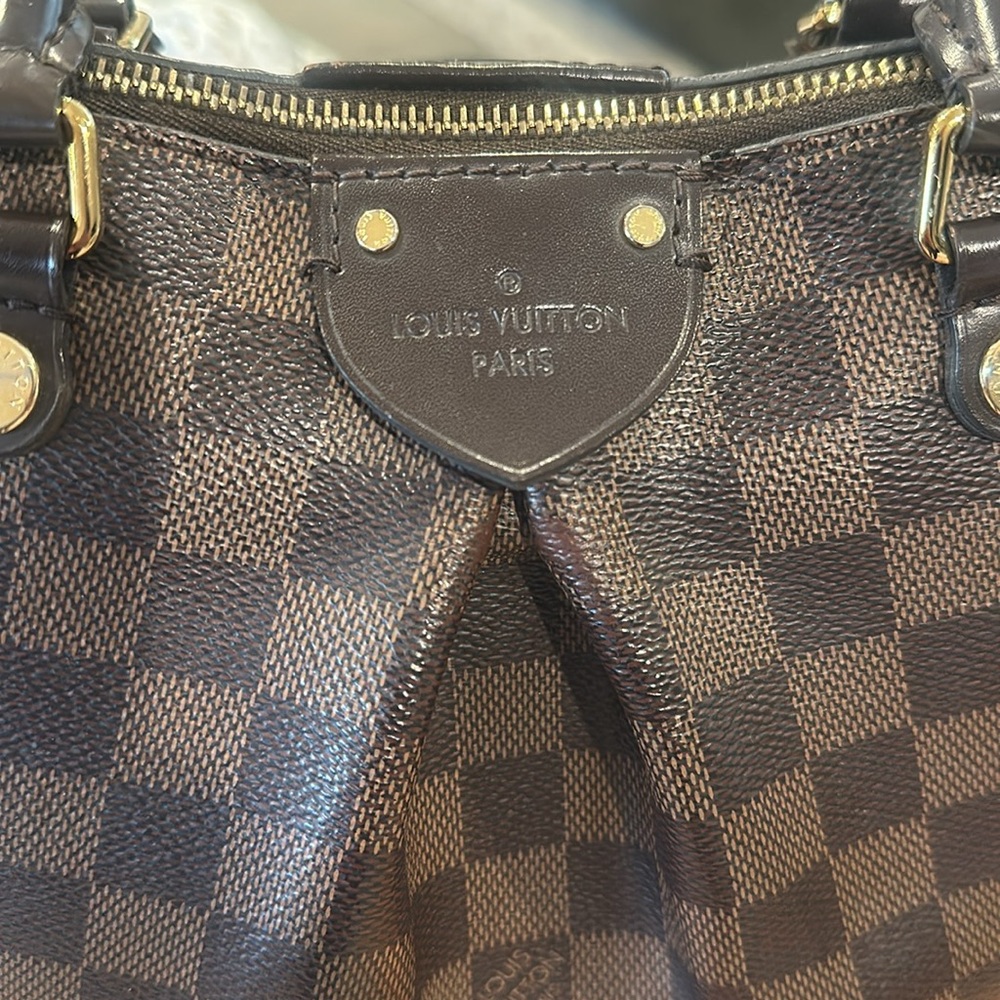Louis Vuitton Brown Damier Ebene Shoulder Bag - Picture 11 of 14